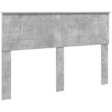  Konstrukcija postelje z vzglavjem Betonsko siva 150 x 200 cm, (5000103716) | Shoptok.si