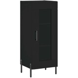 vidaXL Komoda crna 34 5 x 34 x 90 cm od konstruiranog drva | shoptok.hr