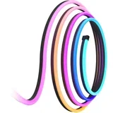 NEON ROPE svetlobni trak 2 -4M črne barve