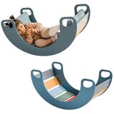 Monkey Gym Lesena gugalnica Sunny modre barve, (5000077013) | Shoptok.si
