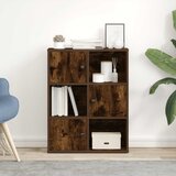  Regal za knjige boja hrasta 60x24x76,5 cm od konstruiranog drva | shoptok.hr
