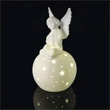 Emos LED božićna dekoracija LED/0,4W/2xAA keramički anđeo | Eponuda.com