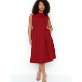 Trendyol Ženska haljina Tbbss22El1598, Bordo | Eponuda.com