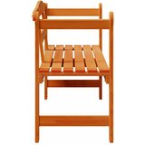  Vanjska klupa Smeđa 119 x 44 x 76 cm Čvrsto borovo drvo | shoptok.hr