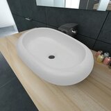 Furnova Luksuzni keramični ovalni umivalnik dimenzije 63 x 42 cm, (21912007) | Shoptok.si