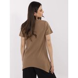 Calimera Blouse-CLM-BZ-1702.89-light brown | Shoptok.si