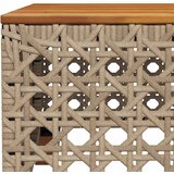 8-dijelni set vrtnih sofa od poliratana s jastucima bež 254 x 190.5 x 69 cm | shoptok.hr