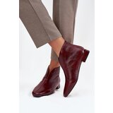 Boto Women's ankle boots with delicate heel Bordeaux Elvienne | shoptok.hr
