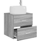  Umivaonik s policom Siva Sonoma 49,5 x 44,5 x 66 cm | Eponuda.ba