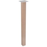 WALTECO Noga za pohištvo Nordic (Do x Š x V: 8 x 8 x 71 cm, Nosilnost izdelka: 250 kg, Les) Cene