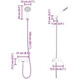 Set glave tuša Krom G 1 / 2 inča | shoptok.hr
