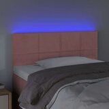  Posteljno vzglavje roza 80x5x78/88 cm žamet, (20934073) | Shoptok.si