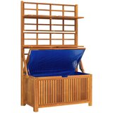 Kutija za pohranu s rešetkom 99x50x160 cm masivno drvo bagrema | shoptok.hr
