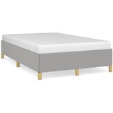 Furnova Posteljni okvir brez vzmetnice siv 120x190 cm blago, (21940744) | Shoptok.si