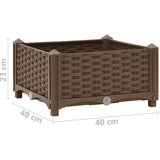  Visoka greda 40x40x23 cm polipropilen, (20748458) | Shoptok.si