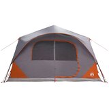 Instant šator s krovom Siva i narančasta 365 x 380 x 200 cm | shoptok.hr