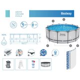 Bestway bazen za dvorište pro max sa čeličnim ramom 366x122cm 56420 | Eponuda.com