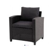 Lounge stolica Ulehuse crna Cene