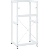 vidaXL kopalniški regal bel 40x38x83 cm železo | Shoptok.si