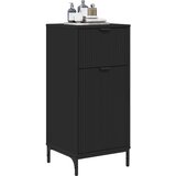  Kupaonski ormar s ladicama s pohranom Crna 39,5 x 36 x 88 cm | shoptok.hr