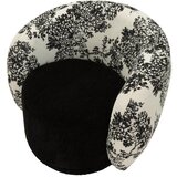 Mauro Ferretti Črno-bel fotelj Oriental Style – | Shoptok.si