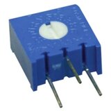 Bourns cermet trim potenciometar, 1 kω, 0,5 w, tht, bočni, 3386X-1-102LF cermet trimer linearno 0.5 w 1 kΩ 280 ° 310 ° 1 st. Cijene