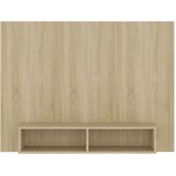 vidaXL Zidni TV ormarić boja hrasta sonome 120 x 23,5 x 90 cm iverica | shoptok.hr