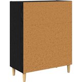 vidaXL Kreveta Crni hrast 34 x 69.5 x 90 cm Konstruirano drvo | shoptok.hr