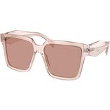 Prada PR24ZS 13I08M ONE SIZE (56) Roza/Roza Cene