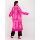 RUE PARIS Sweater-LC-SW-0296.08P-fluo pink | Shoptok.si