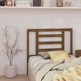  Posteljno vzglavje medeno rjavo 96x4x100 cm trdna borovina, (20647006) | Shoptok.si