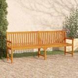 vidaXL Vrtna klupa 219 cm od masivnog bagremovog drva | shoptok.hr