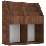  Stalak za dječje časopise smeđa boja hrasta 71x30x78,5cm drveni | shoptok.hr