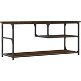 TV ormarić boja hrasta 103x38x46,5 cm konstruirano drvo i čelik | shoptok.hr