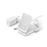Anker maggo wireless charging station 15w, 3 in 1 Cene