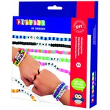 Playbox komplet za izdelavo ustvarjalnih zapestnic z barvnimi in črkovnimi kroglicami. | Shoptok.si