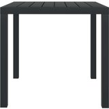  5-dijelni vrtni blagovaonski set s jastucima od poliratana crni | shoptok.hr