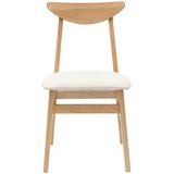  Trpezarijske stolice 2 pcs Prirodna 42 x 47.5 x 81 cm | shoptok.hr