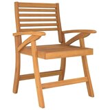  Vrtne stolice 2 kom 58 x 58 x 87 cm od masivnog bagremovog drva - 2 | shoptok.hr