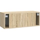 TV Omarica za TV, ki jo lahko montiraš na steno Sonoma hrast, (5000220498) | Shoptok.si