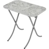AL10025BM sto višenamenski sklopivi tekstura beli mermer 50X80CM