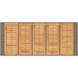  Vrtni barski stol s drvenom pločom sivi 185x80x110 cm poliratan | Eponuda.com