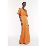 Trendyol Ženska haljina TPRSS22AE0076/Orange Cijene