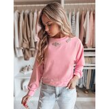 DStreet Bluzka damska one size z długi rękawem CRYSTALIA różowa | shoptok.hr