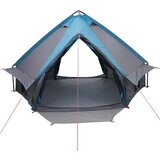  Teepee šator s krovom Plava i siva 490 x 410 x 210 cm | shoptok.hr