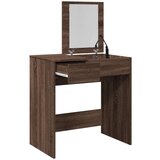 vidaXL Toaletni stolić s ogledalom smeđa boja hrasta 73x46,5x120 cm | shoptok.hr