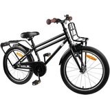 vidaXL Otroško Kolo 18 Palcev za 5-7 let Črna - - črna - 14 - 123 x 51 x 78 cm - 2025- | Shoptok.si