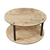 Hanah home sto za kafu masivo round hrast | ePonuda.com