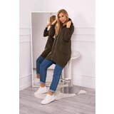 Kesi Insulated sweatshirt with a khaki zipper at the back | shoptok.hr