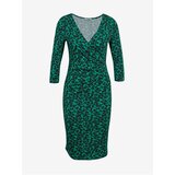 Orsay Black-Green Women Flowered Dress - Women | ePonuda.com
